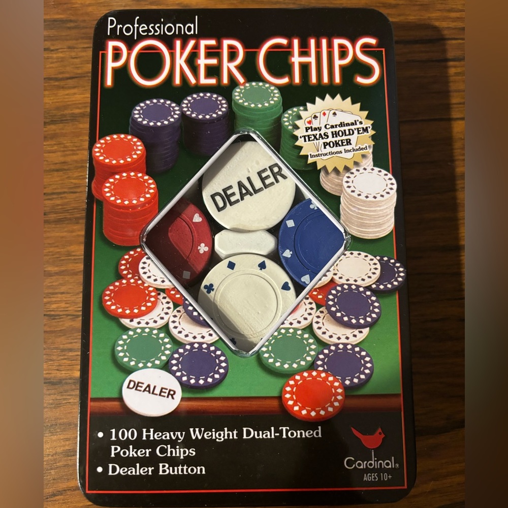 Cardinal Professional Poker Chips set